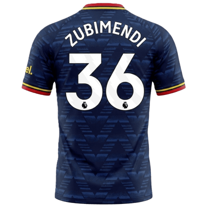 Arsenal 26/27 Away Jersey Martín Zubimendi 36 - Elite Zone Sports
