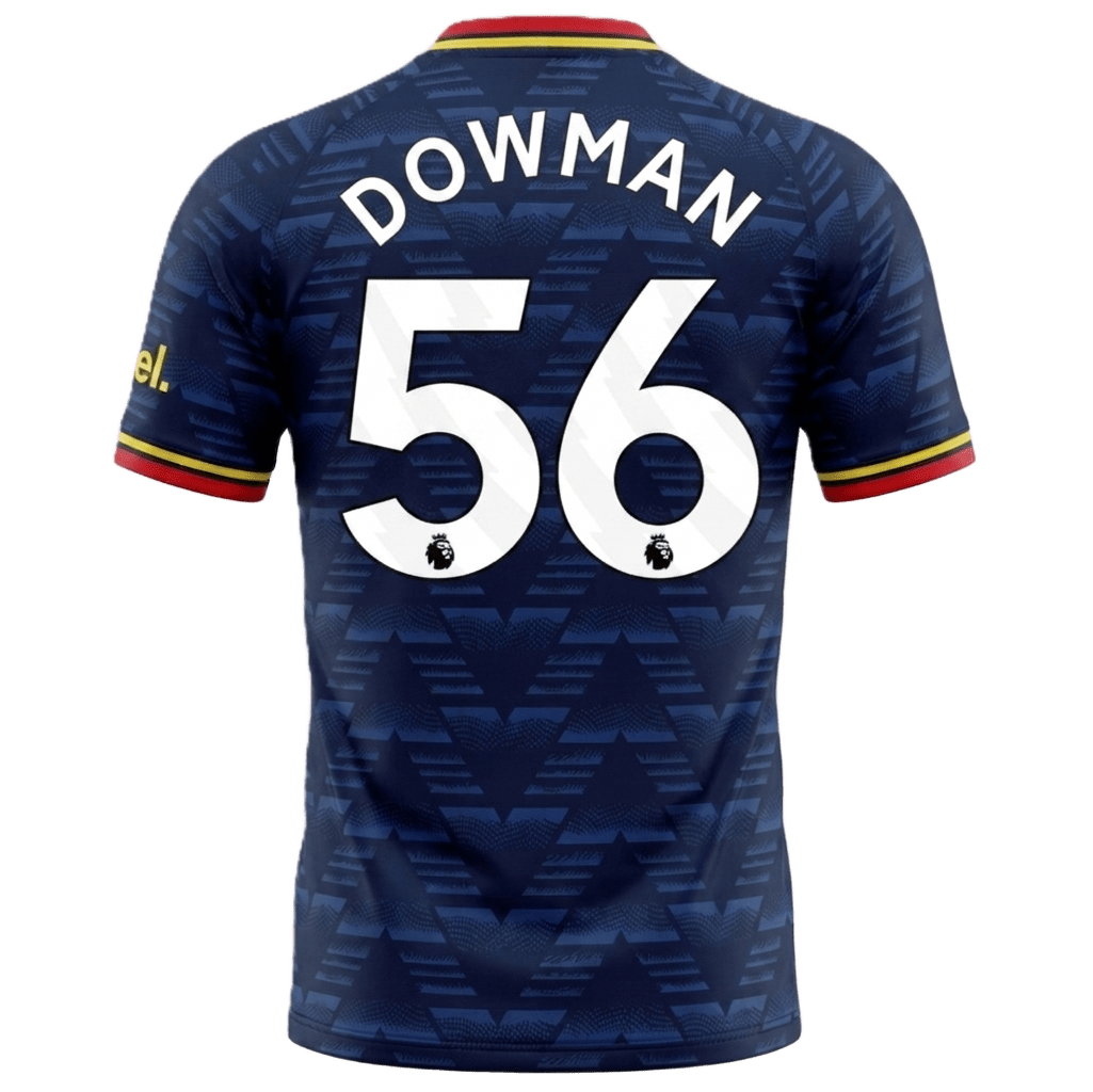 Arsenal 26/27 Away Jersey Max Dowman 56 - Elite Zone Sports
