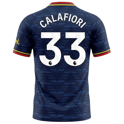 Arsenal 26/27 Away Jersey Riccardo Calafiori 33 - Elite Zone Sports