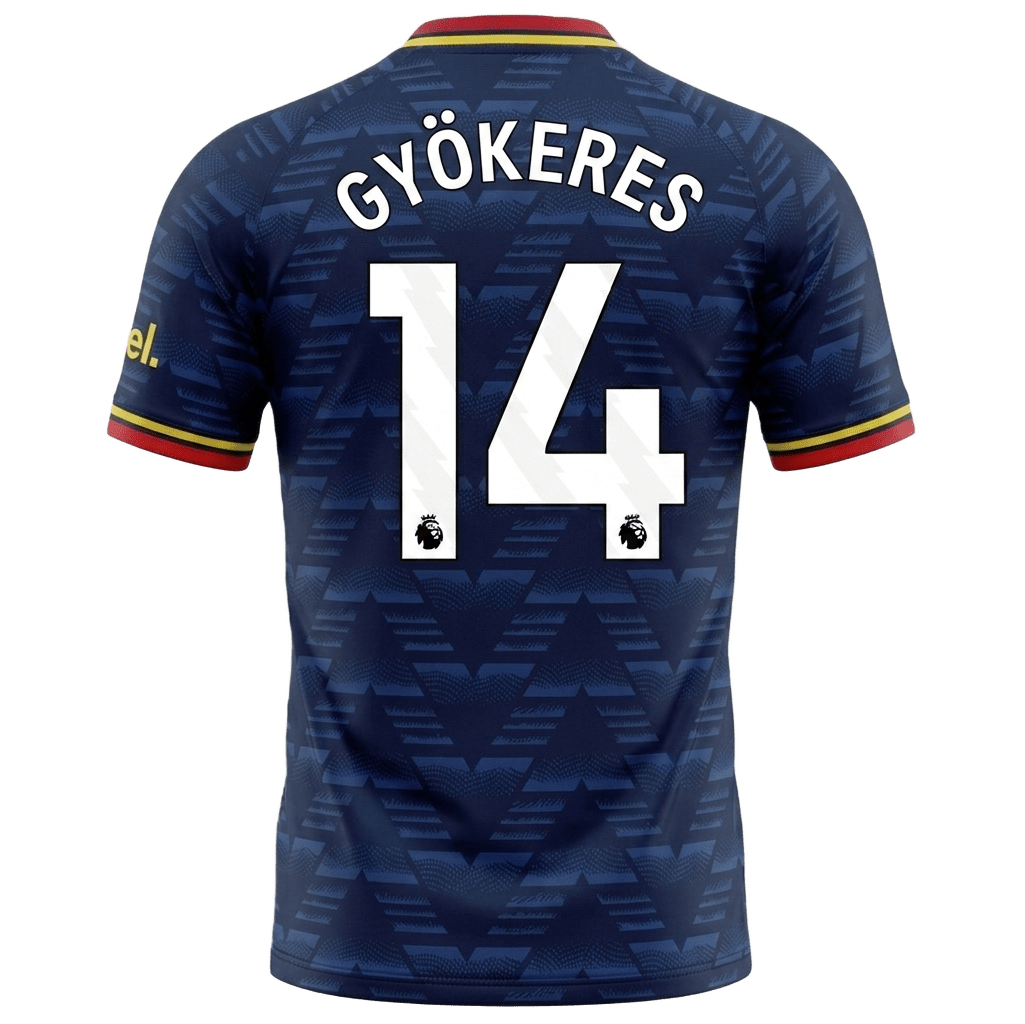 Arsenal 26/27 Away Jersey Viktor Gyökeres 14 - Elite Zone Sports