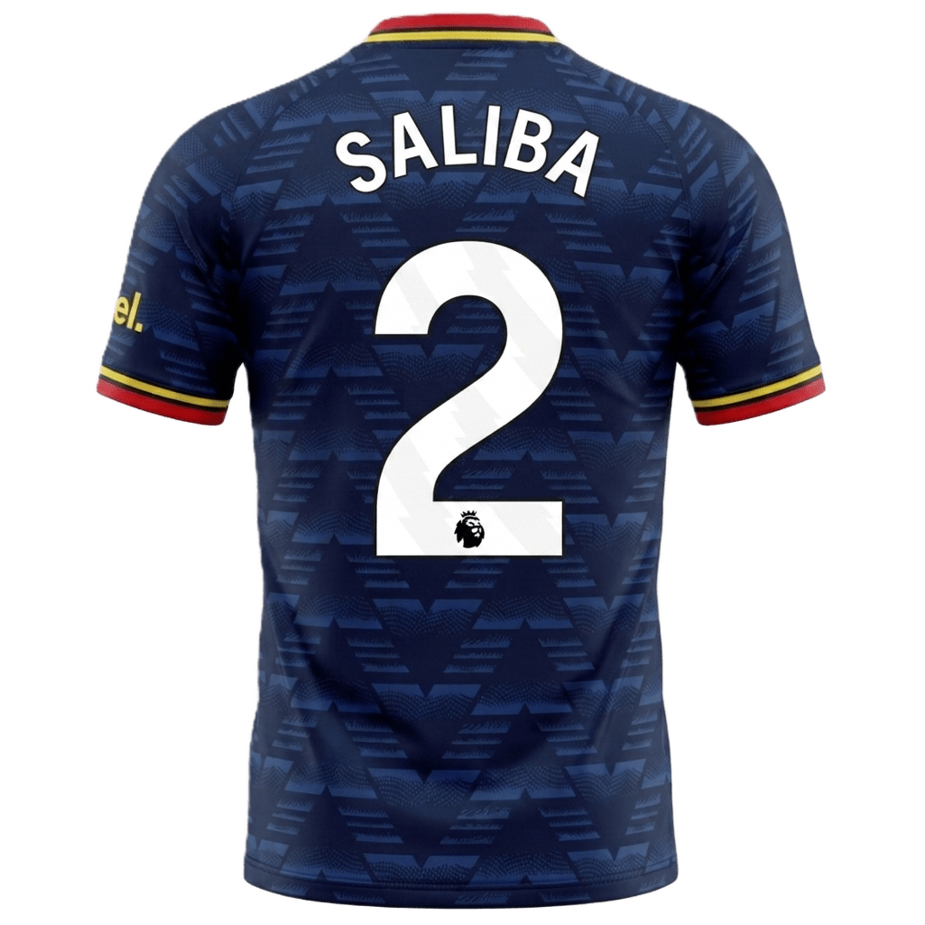 Arsenal 26/27 Away Jersey William Saliba 2 - Elite Zone Sports