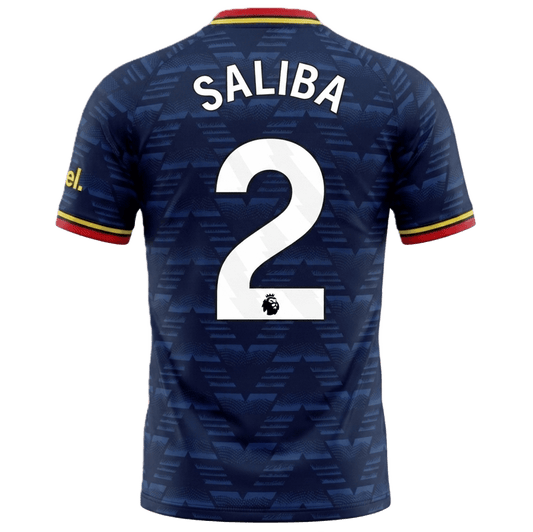 Arsenal 26/27 Away Jersey William Saliba 2 - Elite Zone Sports