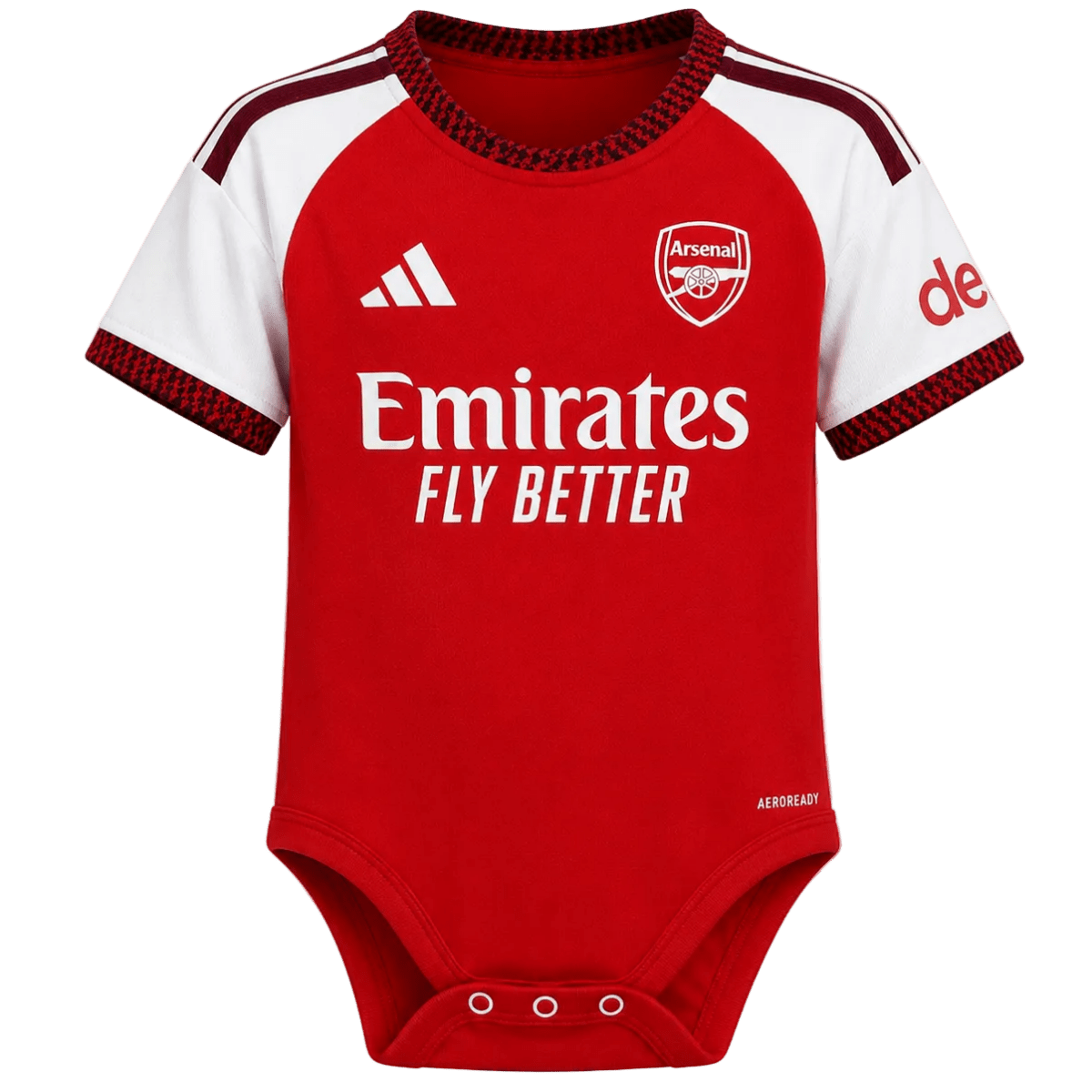 Arsenal 26/27 Home Baby Onesie Bodysuit - Elite Zone Sports