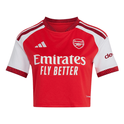 Arsenal 26/27 Home Cropped Women's Jersey - Elite Zone Sports