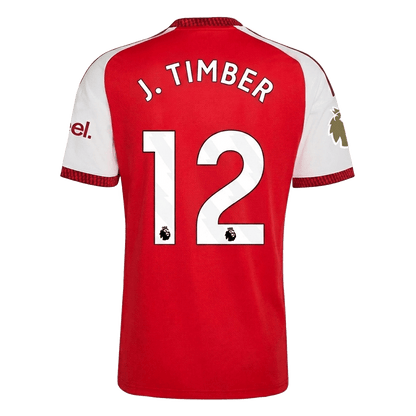 Arsenal 26/27 Home Jersey Jurriën Timber 12 - Elite Zone Sports