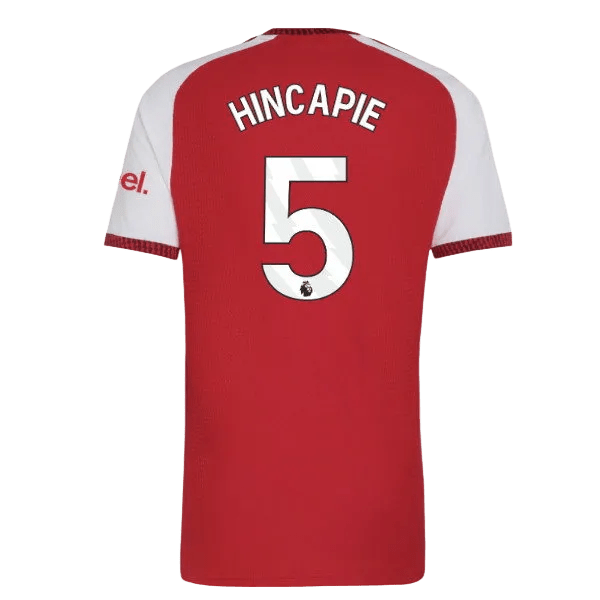 Arsenal 26/27 Home Jersey Piero Hincapié 5 - Elite Zone Sports