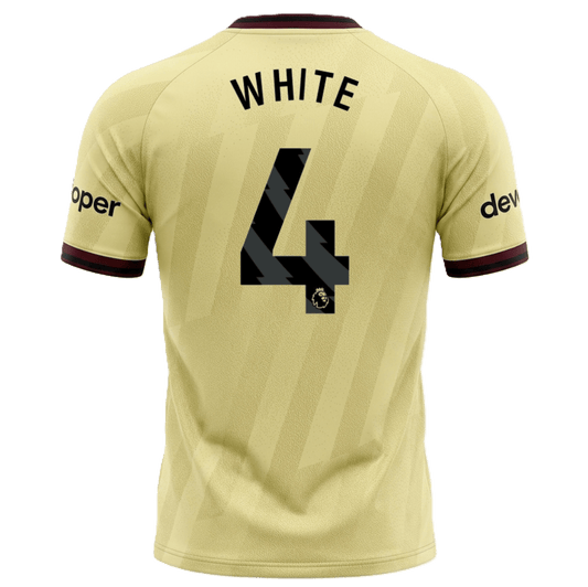 Arsenal 26/27 Third Jersey Ben White 4 - Elite Zone Sports