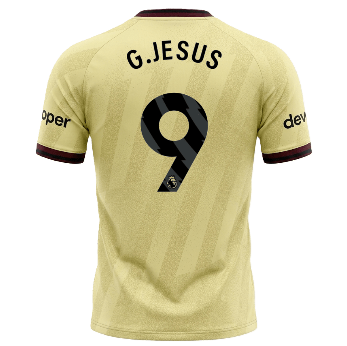 Arsenal 26/27 Third Jersey Gabriel Jesus 9 - Elite Zone Sports