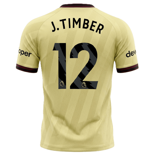 Arsenal 26/27 Third Jersey Jurriën Timber 12 - Elite Zone Sports