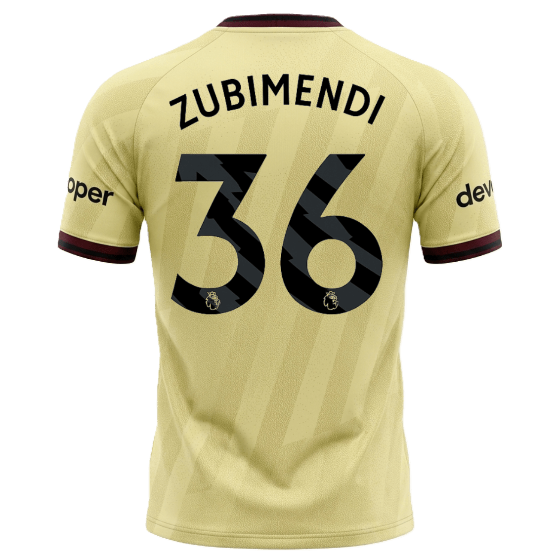Arsenal 26/27 Third Jersey Martín Zubimendi 36 - Elite Zone Sports