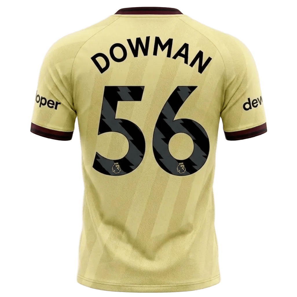 Arsenal 26/27 Third Jersey Max Dowman 56 - Elite Zone Sports