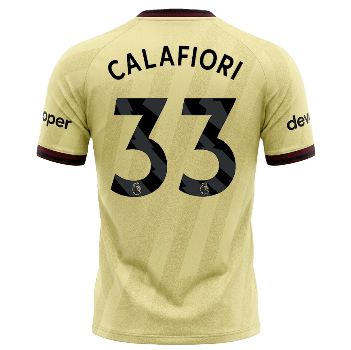 Arsenal 26/27 Third Jersey Riccardo Calafiori 33 - Elite Zone Sports