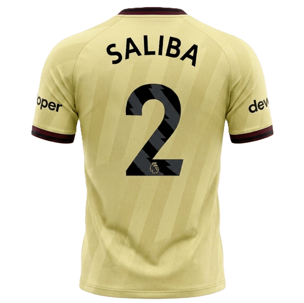Arsenal 26/27 Third Jersey William Saliba 2 - Elite Zone Sports