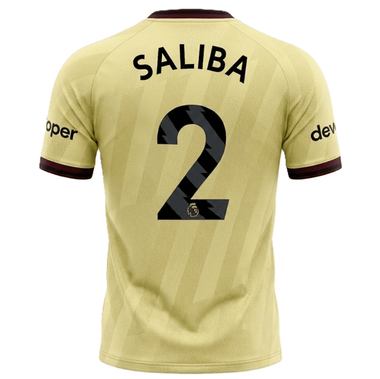 Arsenal 26/27 Third Jersey William Saliba 2 - Elite Zone Sports
