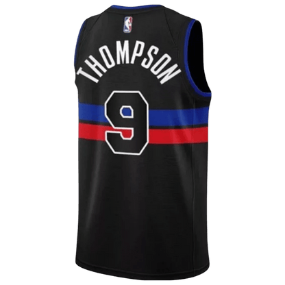 Ausar Thompson 9 Detroit Pistons Black Statement Jersey - Elite Zone Sports