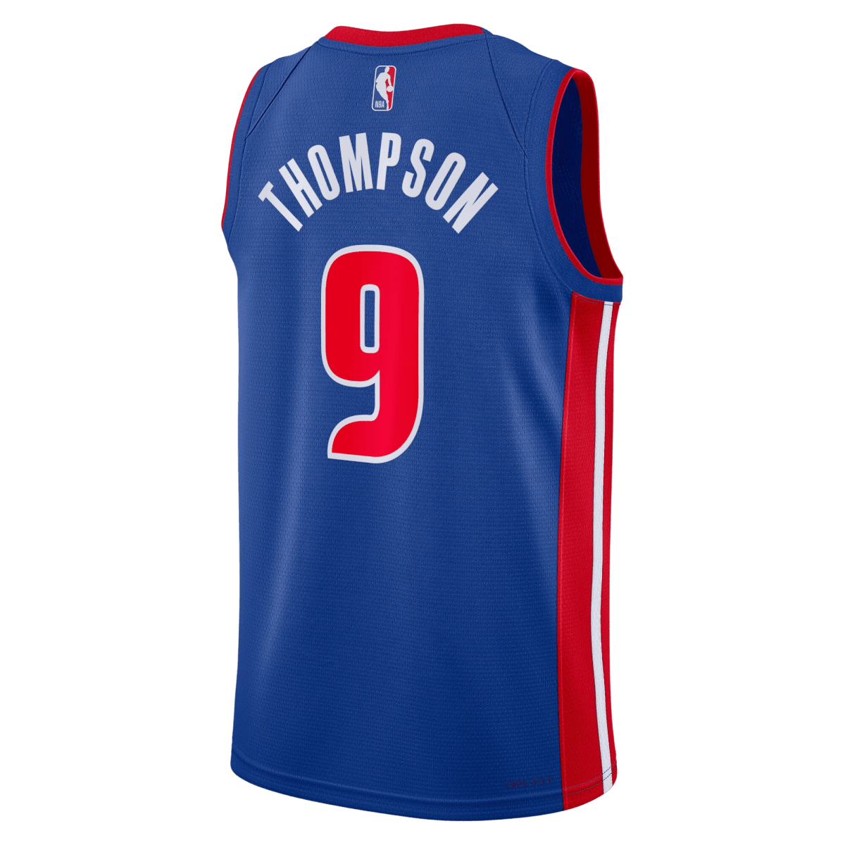 Ausar Thompson 9 Detroit Pistons Blue Icon Jersey - Elite Zone Sports