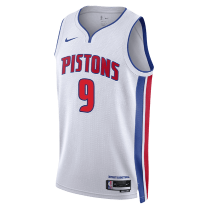 Ausar Thompson 9 Detroit Pistons White Association Jersey - Elite Zone Sports
