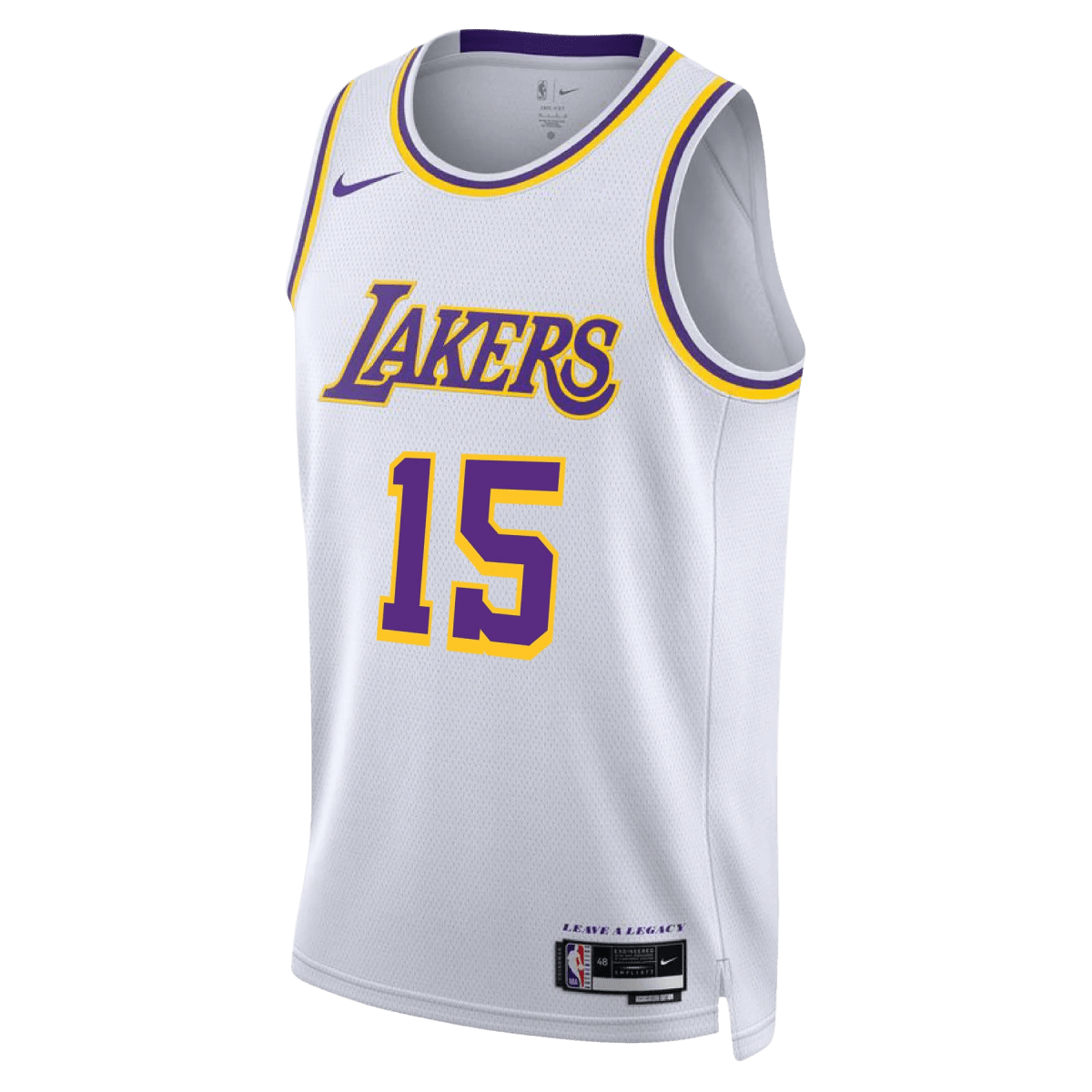 Austin Reaves 15 Los Angeles Lakers White Association Jersey - Elite Zone Sports