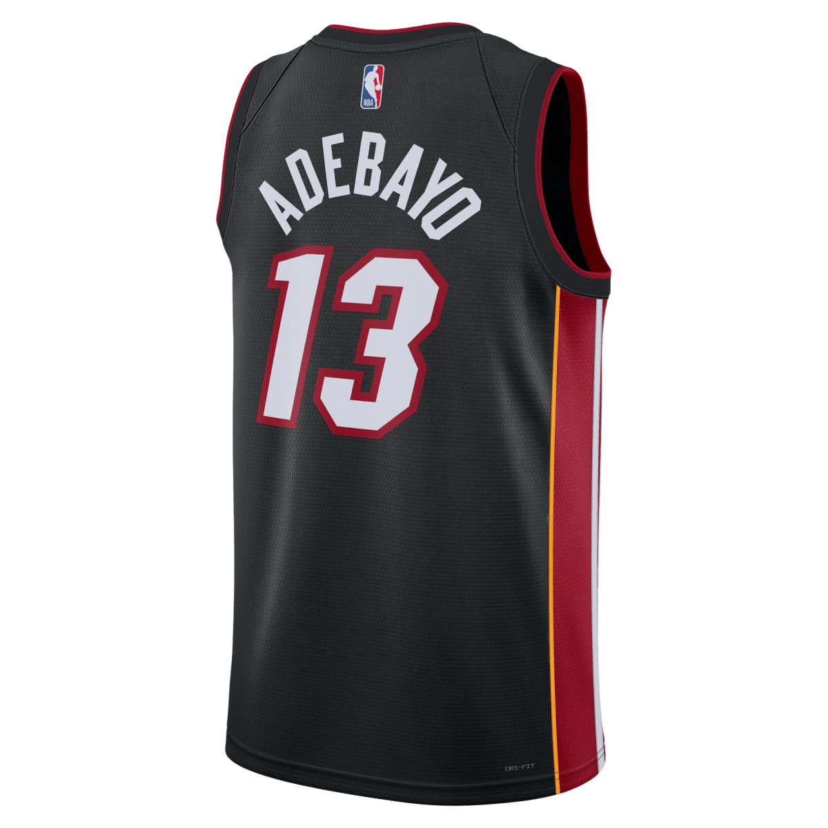 Bam Adebayo 13 Miami Heat Black Icon Jersey - Elite Zone Sports