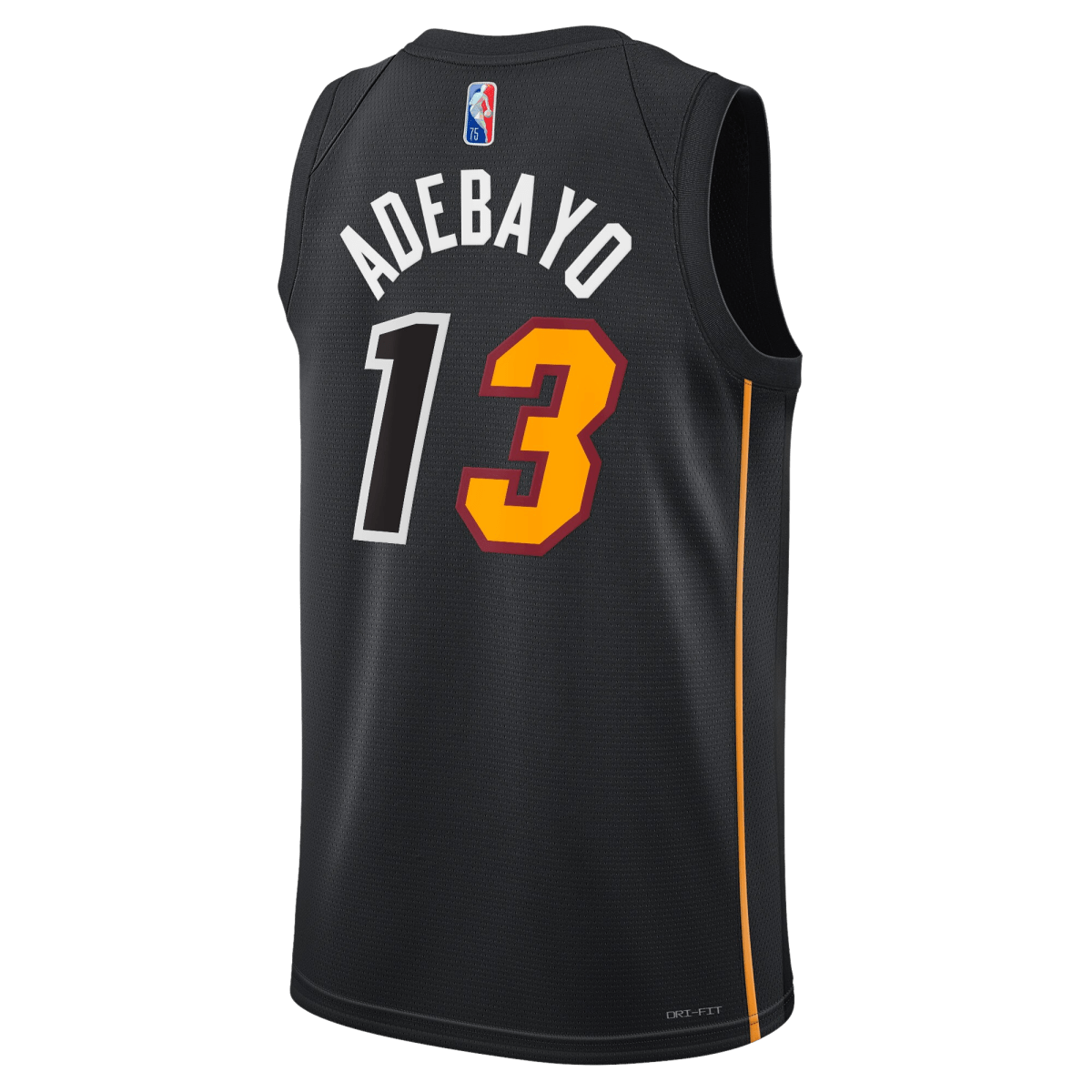 Bam Adebayo 13 Miami Heat Black Mashup Jersey - Elite Zone Sports