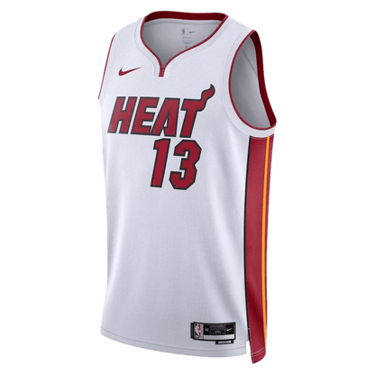 Bam Adebayo 13 Miami Heat White Association Jersey - Elite Zone Sports