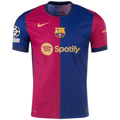 Barcelona 24/25 Home Personalized Fans Soccer Jersey - Elite Zone Sports