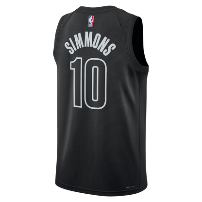 Ben Simmons 10 Brooklyn Nets Black Statement Jersey - Elite Zone Sports