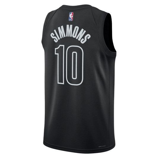 Ben Simmons 10 Brooklyn Nets Black Statement Jersey - Elite Zone Sports