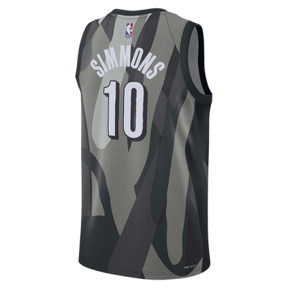 Ben Simmons 10 Brooklyn Nets Grey City Edition Jersey - Elite Zone Sports
