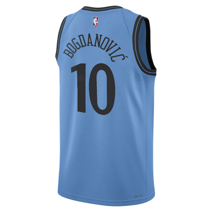 Bogdan Bogdanovic 10 LA Clippers Light Blue City Edition Jersey - Elite Zone Sports