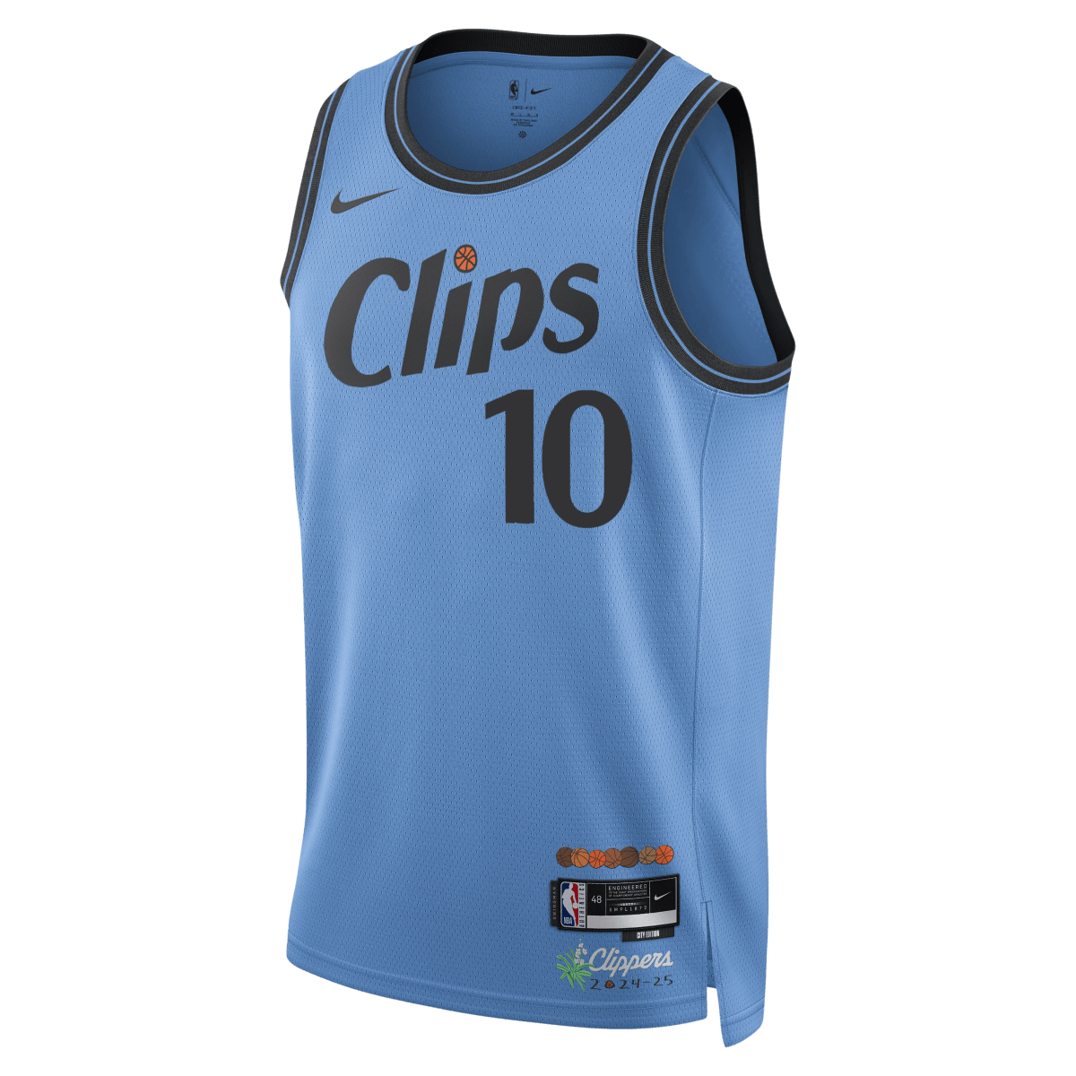 Bogdan Bogdanovic 10 LA Clippers Light Blue City Edition Jersey - Elite Zone Sports