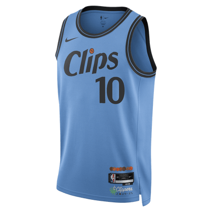 Bogdan Bogdanovic 10 LA Clippers Light Blue City Edition Jersey - Elite Zone Sports