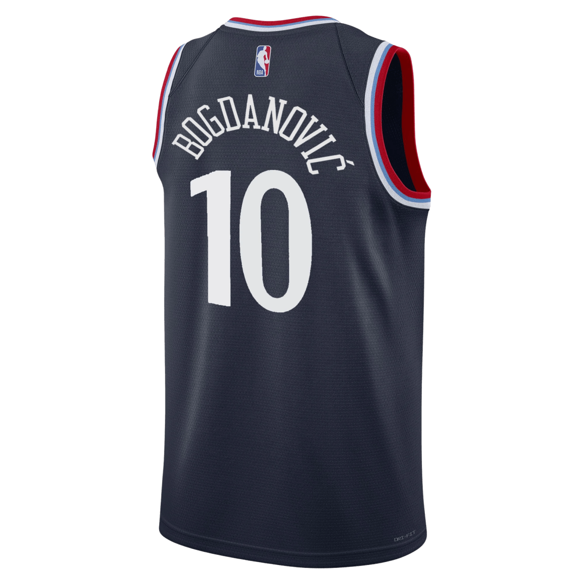 Bogdan Bogdanovic 10 LA Clippers Navy Icon Jersey - Elite Zone Sports