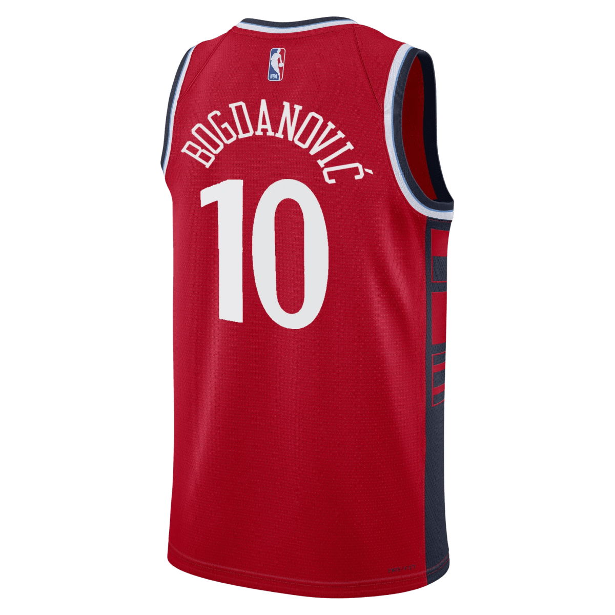 Bogdan Bogdanovic 10 LA Clippers Red Statement Jersey - Elite Zone Sports