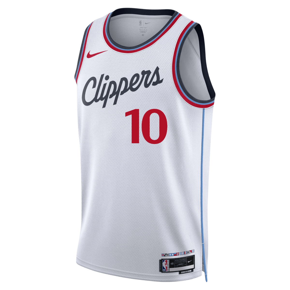 Bogdan Bogdanovic 10 LA Clippers White Association Jersey - Elite Zone Sports