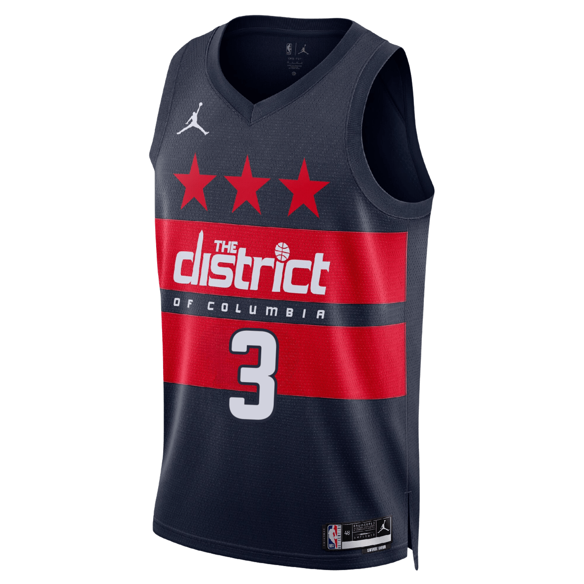 Bradley Beal 3 Washington Wizards Blue Statement Jersey - Elite Zone Sports