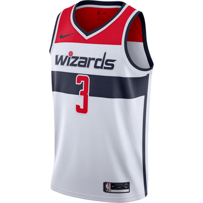Bradley Beal 3 Washington Wizards White Association Jersey - Elite Zone Sports