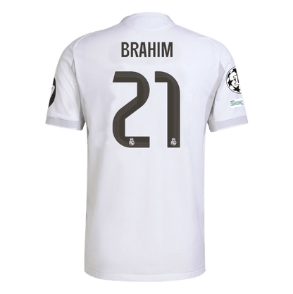 Brahim Díaz 21 Real Madrid Home 25/26 White Fan Jersey - Elite Zone Sports