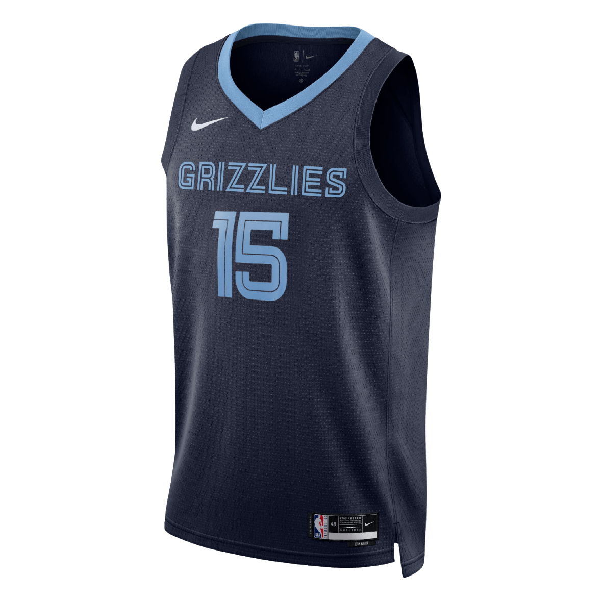 Brandon Clarke 15 Memphis Grizzlies Navy Icon Jersey - Elite Zone Sports