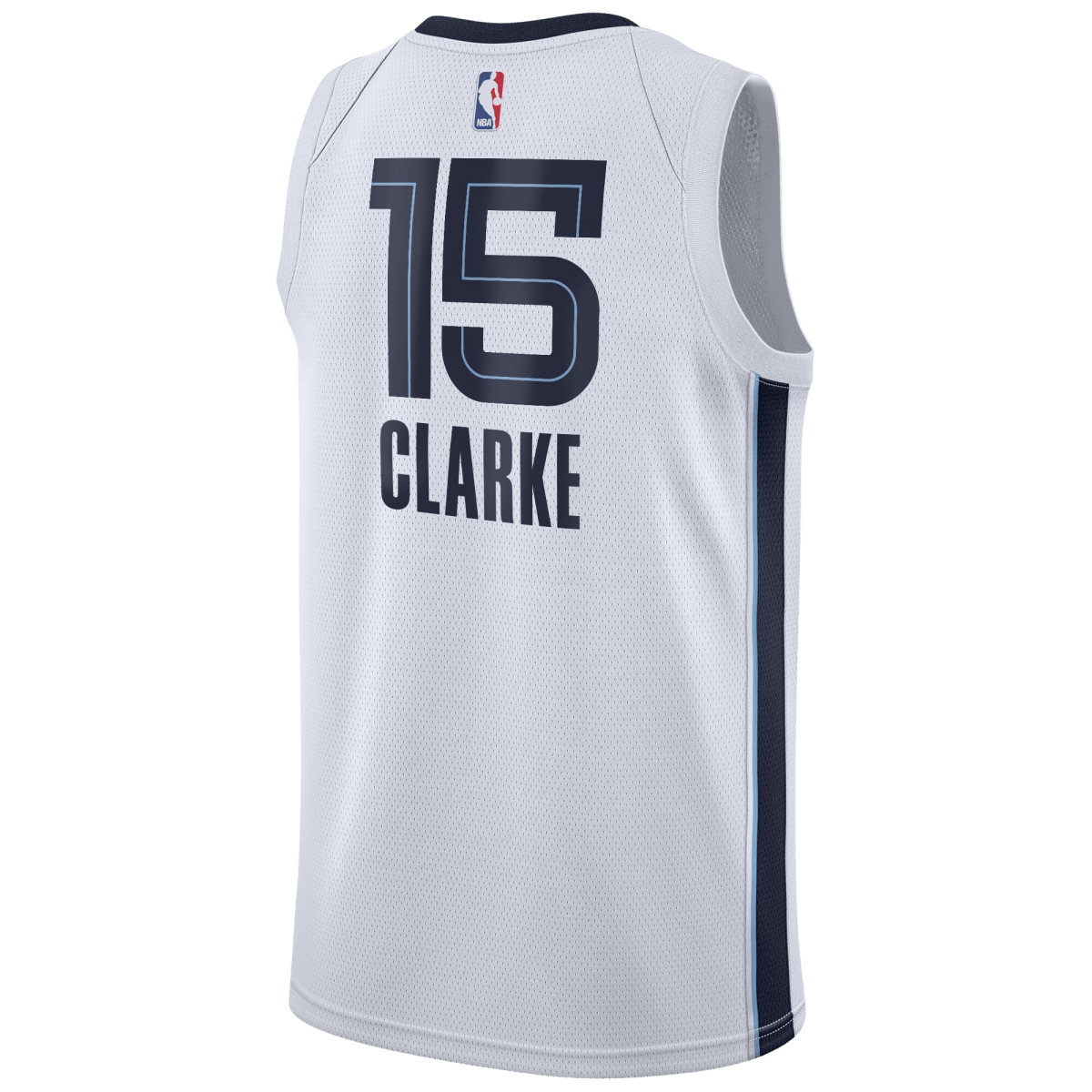 Brandon Clarke 15 Memphis Grizzlies White Association Jersey - Elite Zone Sports