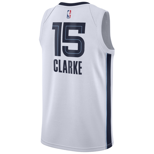 Brandon Clarke 15 Memphis Grizzlies White Association Jersey - Elite Zone Sports