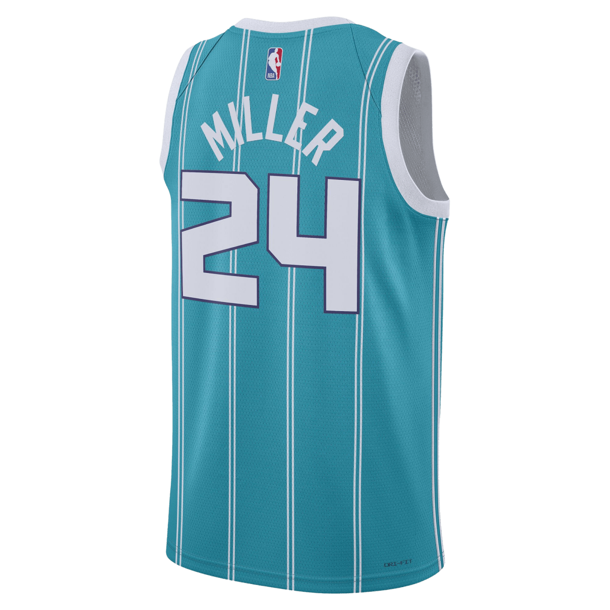 Brandon Miller 24 Charlotte Hornets Teal Icon Jersey - Elite Zone Sports