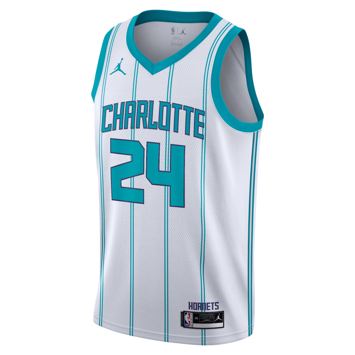 Brandon Miller24 Charlotte Hornets White Association Jersey - Elite Zone Sports