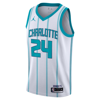 Brandon Miller24 Charlotte Hornets White Association Jersey - Elite Zone Sports