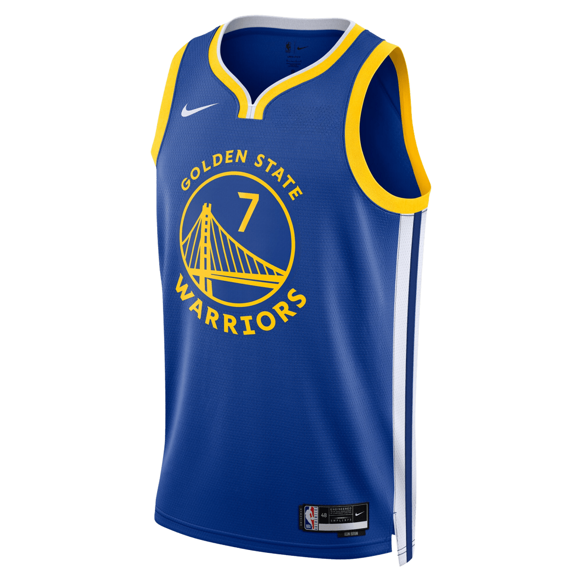 Buddy Hield 7 Golden State Warriors Royal Blue Icon Jersey - Elite Zone Sports
