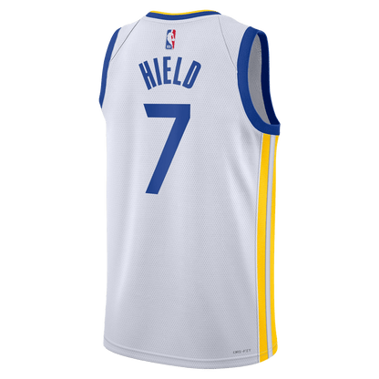 Buddy Hield 7 Golden State Warriors White Association Jersey - Elite Zone Sports