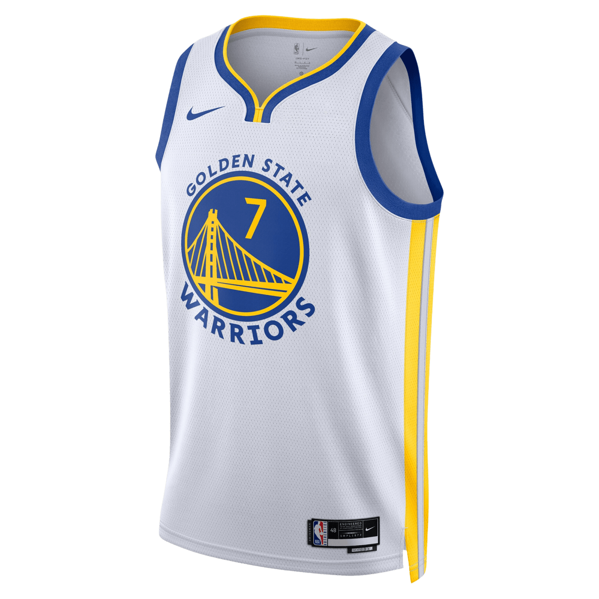 Buddy Hield 7 Golden State Warriors White Association Jersey - Elite Zone Sports