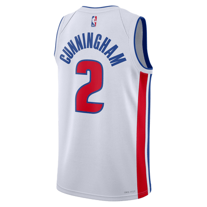 Cade Cunningham 2 Detroit Pistons White Association Jersey - Elite Zone Sports