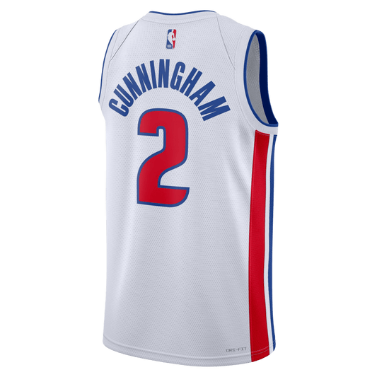 Cade Cunningham 2 Detroit Pistons White Association Jersey - Elite Zone Sports