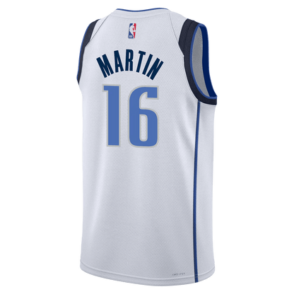 Caleb Martin 16 Dallas Mavericks White Association Jersey - Elite Zone Sports